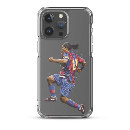 Ronaldinho Barca Clear Case for iPhone®