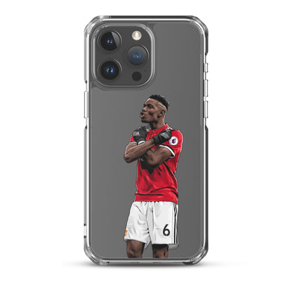 Pogba United #6 Clear Case for iPhone®