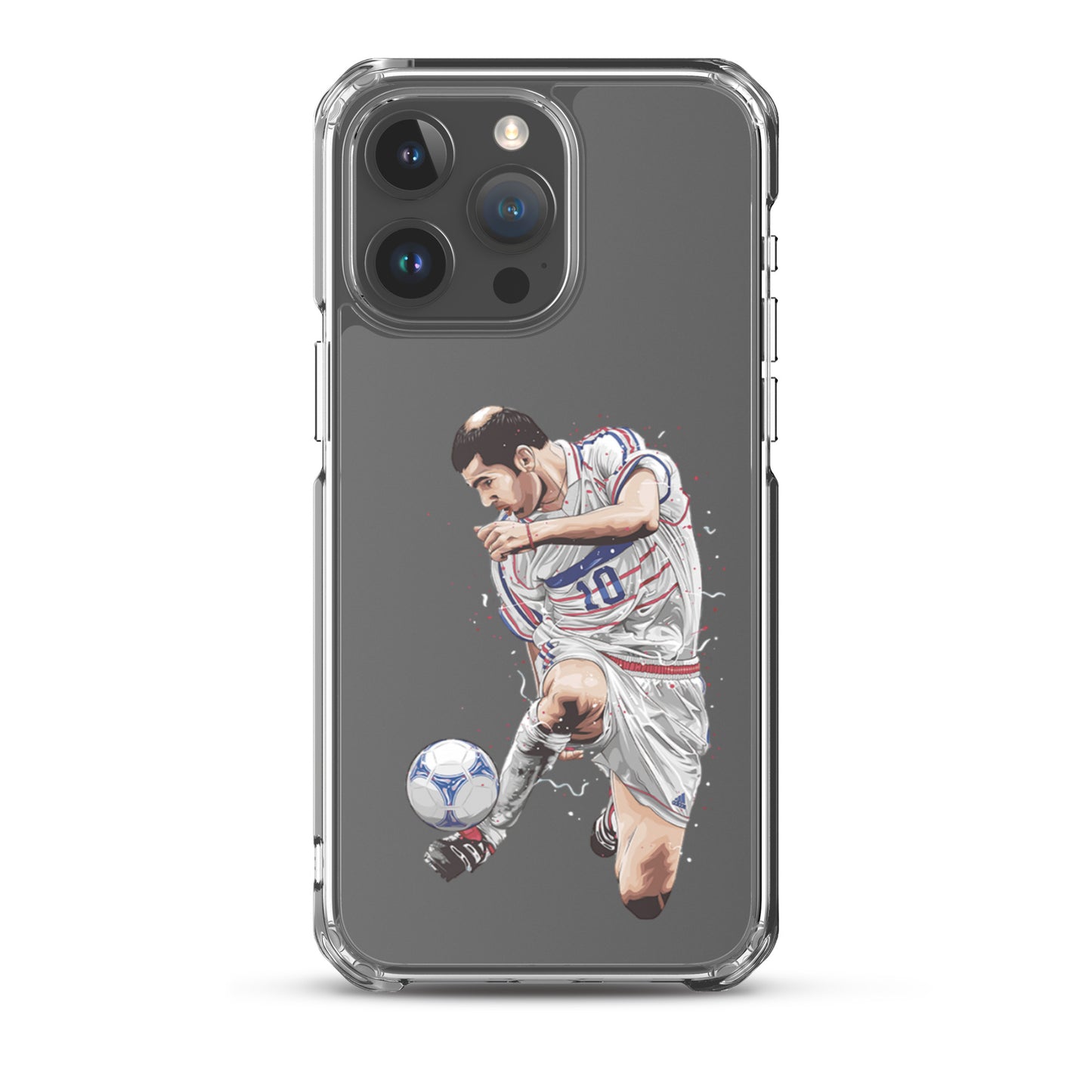 Zizou France Clear Case for iPhone®