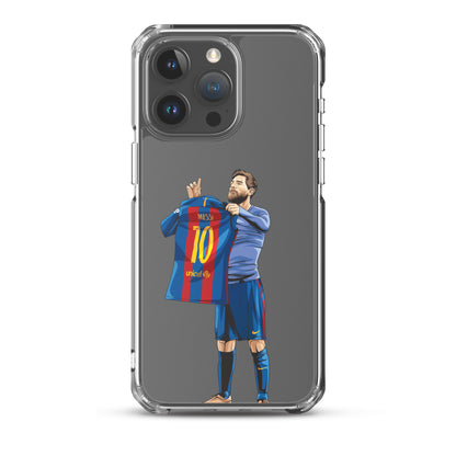 El Clasico Iconic Messi Celebration Clear Case for iPhone®