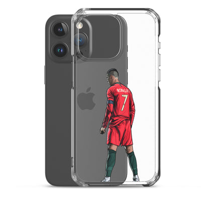 CR7 Free Kick Pose Portugal Clear Case for iPhone® - The 90+ Minute