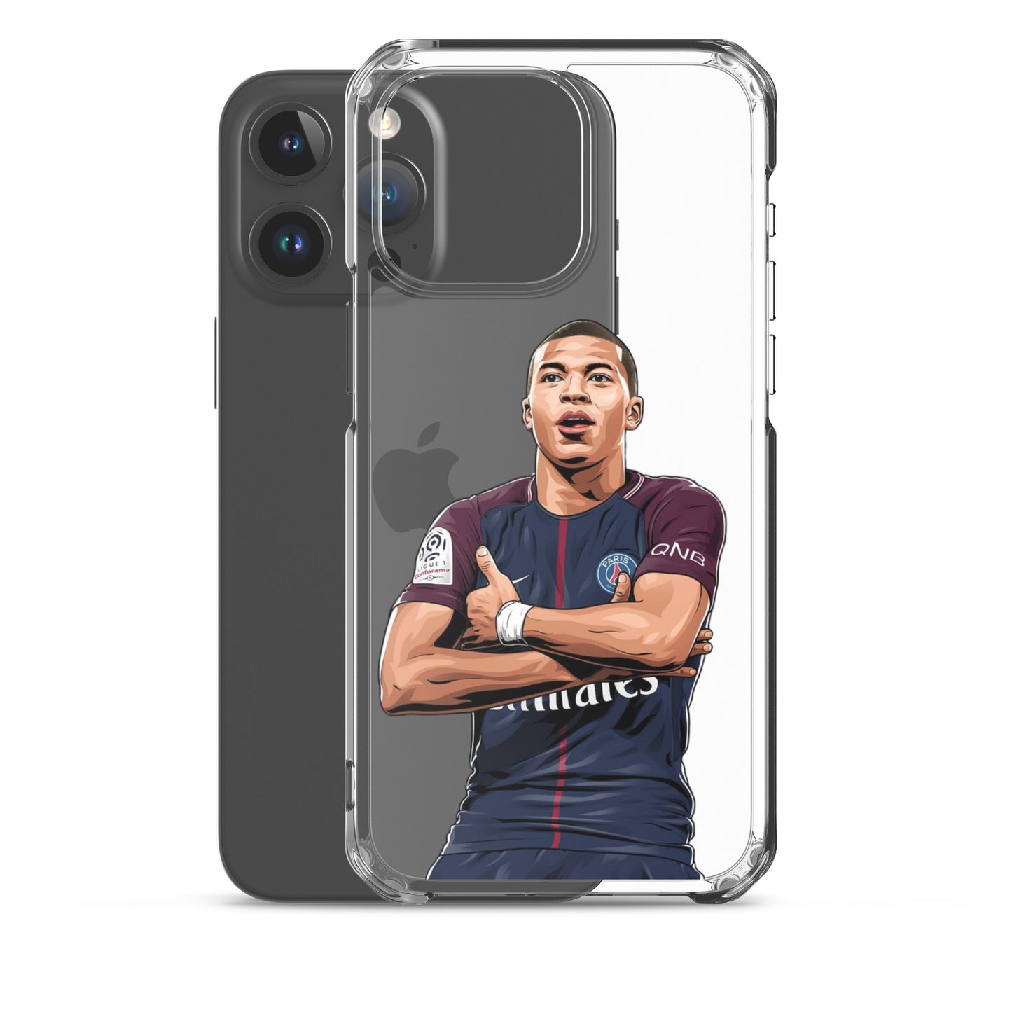 Mbappe Goal Celebration Clear Case for iPhone®