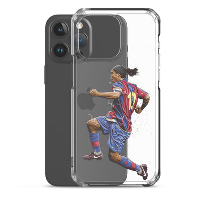 Ronaldinho Barca Clear Case for iPhone®