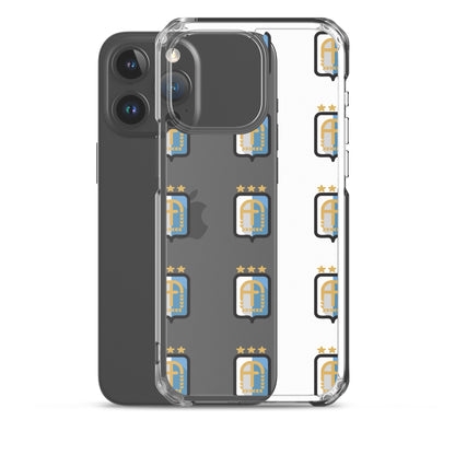 Argentina Vintage Logo 3 Stars Clear Case for iPhone®