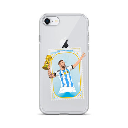 Messi's Lucky stamp ARG Clear Case for iPhone® - The 90+ Minute