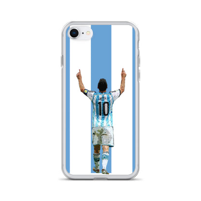 Messi Celebration Argentina Clear Case for iPhone® - The 90+ Minute