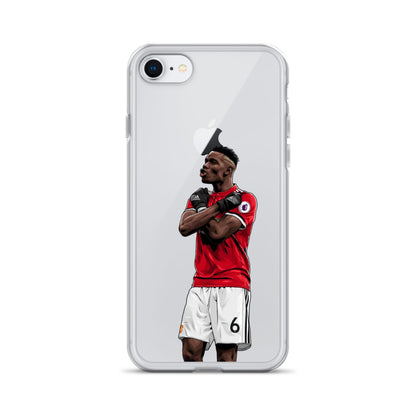 Pogba United #6 Clear Case for iPhone®