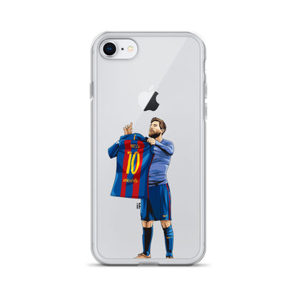 El Clasico Iconic Messi Celebration Clear Case for iPhone®