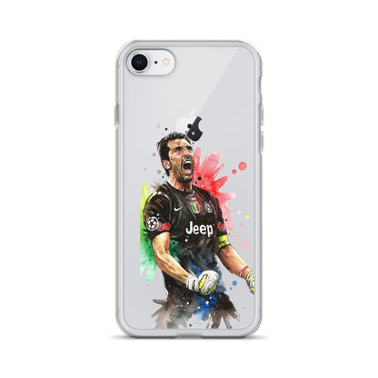 Buffon Juventus Vintage Clear Case for iPhone®