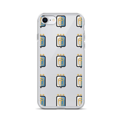 Argentina Vintage Logo 3 Stars Clear Case for iPhone®