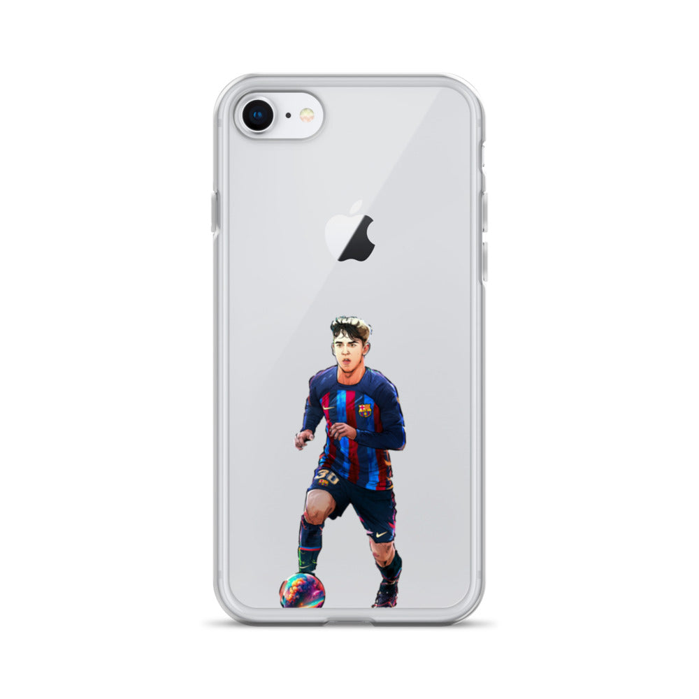 Gavi Barcelona Clear Case for iPhone®