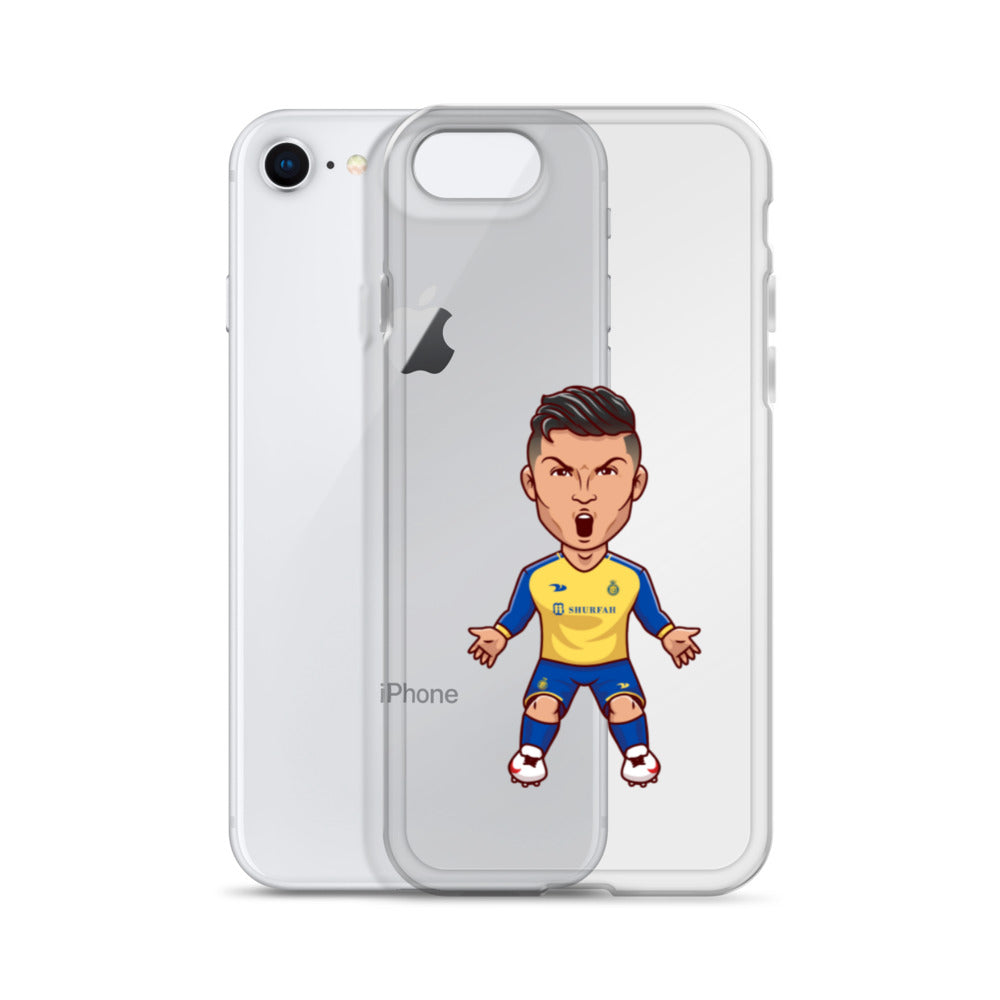 AL Nassr Ronaldo Clear Phone Case for iPhone® - The 90+ Minute