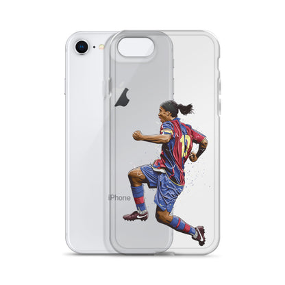 Ronaldinho Barca Clear Case for iPhone®
