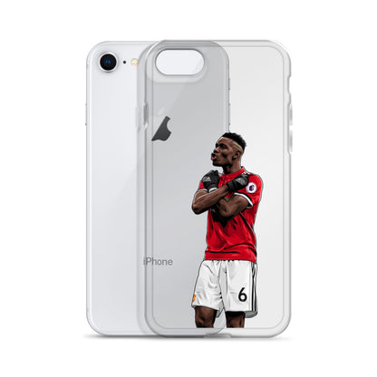 Pogba United #6 Clear Case for iPhone®