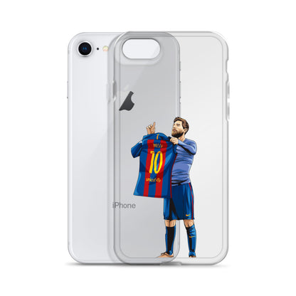 El Clasico Iconic Messi Celebration Clear Case for iPhone®