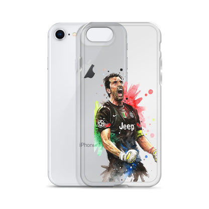 Buffon Juventus Vintage Clear Case for iPhone®