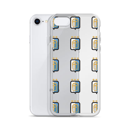 Argentina Vintage Logo 3 Stars Clear Case for iPhone®