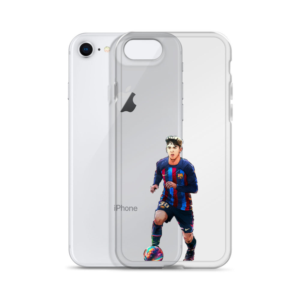 Gavi Barcelona Clear Case for iPhone®