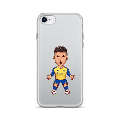 AL Nassr Ronaldo Clear Phone Case for iPhone® - The 90+ Minute