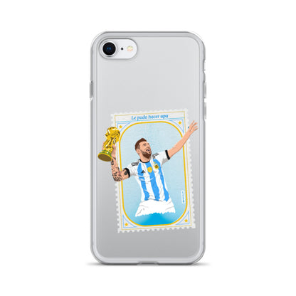 Messi's Lucky stamp ARG Clear Case for iPhone® - The 90+ Minute