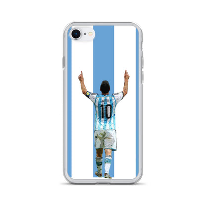 Messi Celebration Argentina Clear Case for iPhone® - The 90+ Minute