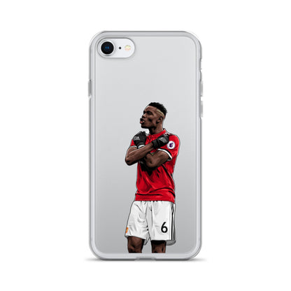 Pogba United #6 Clear Case for iPhone®