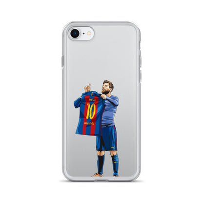 El Clasico Iconic Messi Celebration Clear Case for iPhone®