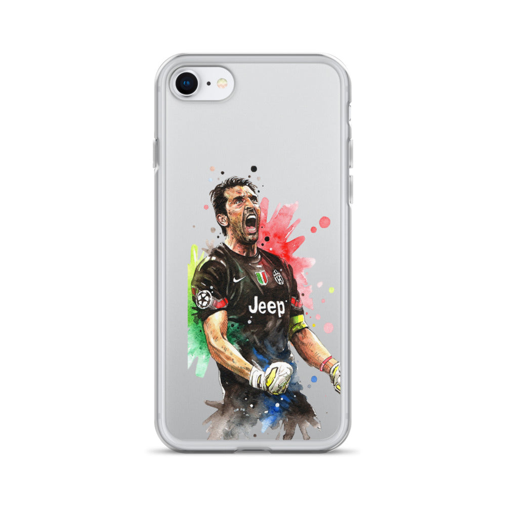 Buffon Juventus Vintage Clear Case for iPhone®