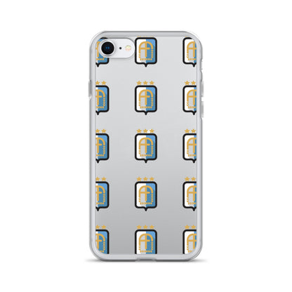 Argentina Vintage Logo 3 Stars Clear Case for iPhone®
