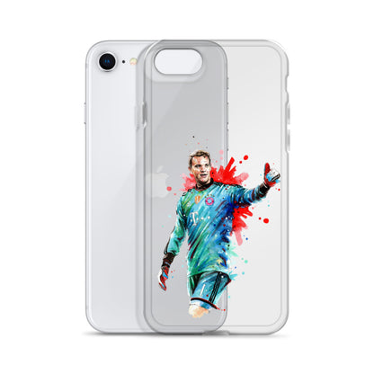 Bayern Neuer Vintage Clear Case for iPhone® - The 90+ Minute