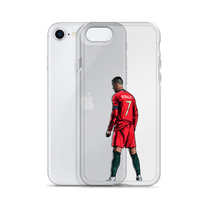 CR7 Free Kick Pose Portugal Clear Case for iPhone® - The 90+ Minute