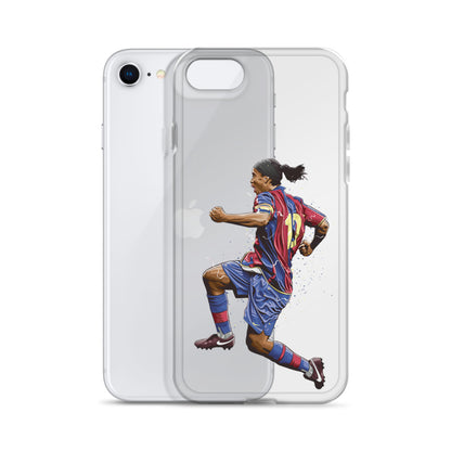 Ronaldinho Barca Clear Case for iPhone®