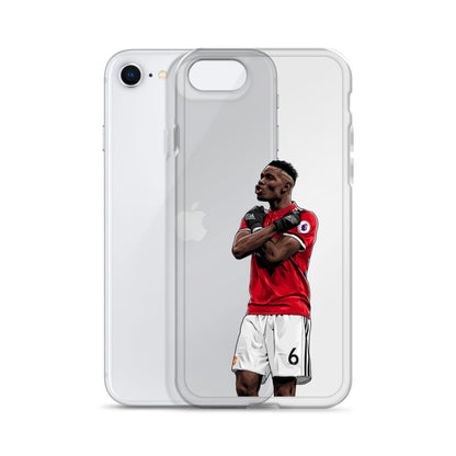Pogba United #6 Clear Case for iPhone®