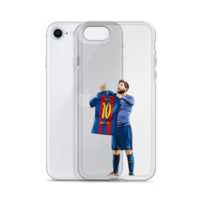 El Clasico Iconic Messi Celebration Clear Case for iPhone®