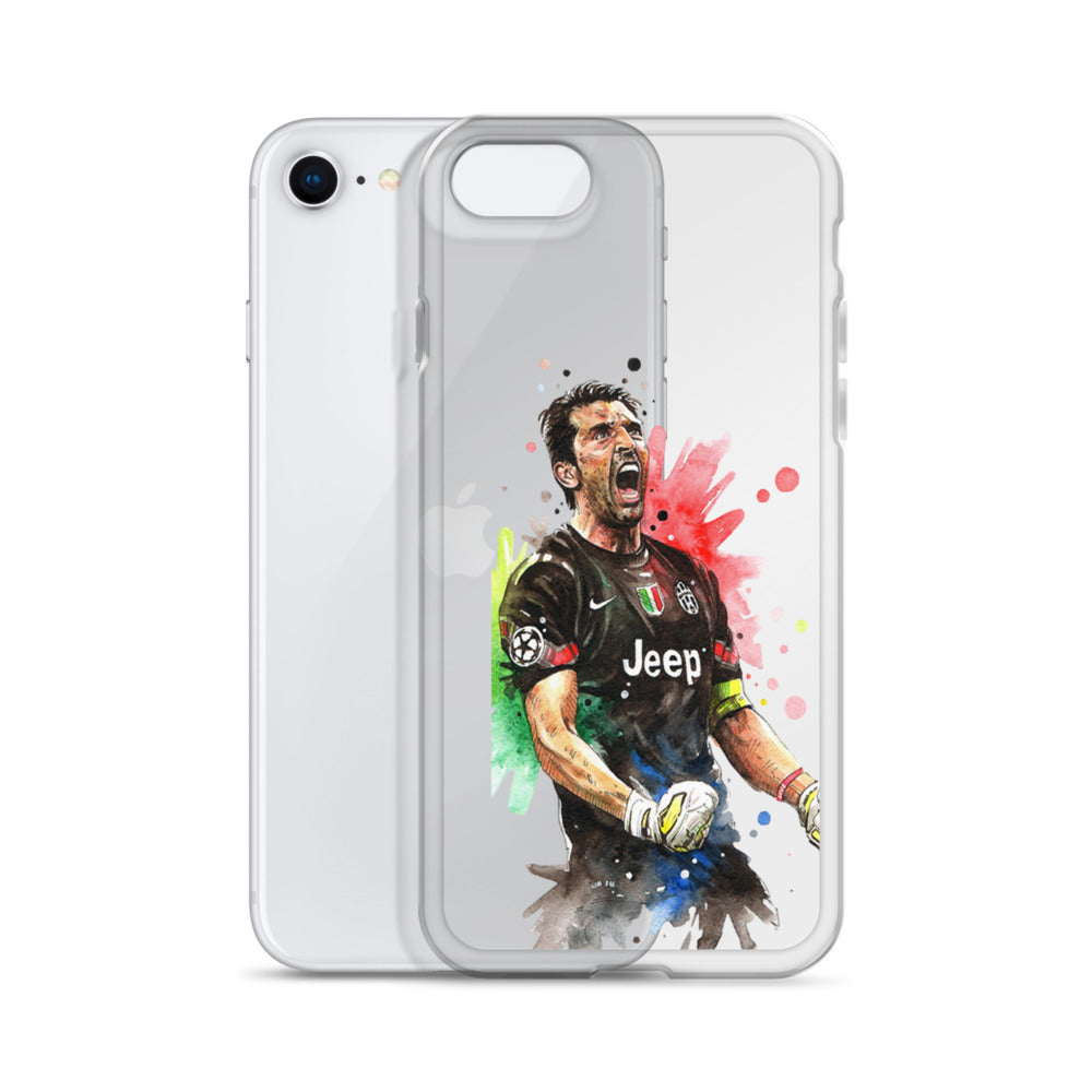 Buffon Juventus Vintage Clear Case for iPhone®