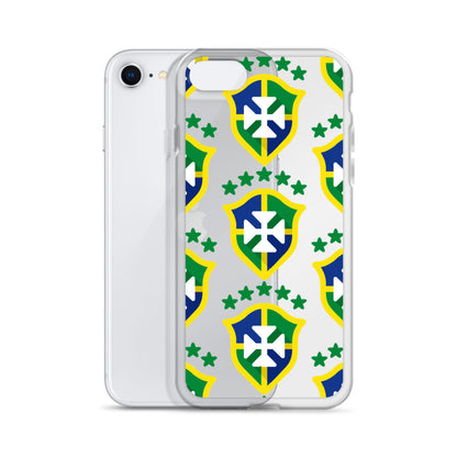 Brazil Crest Clear Case for iPhone®