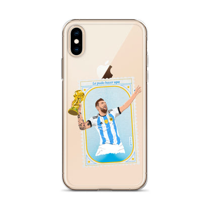 Messi's Lucky stamp ARG Clear Case for iPhone® - The 90+ Minute