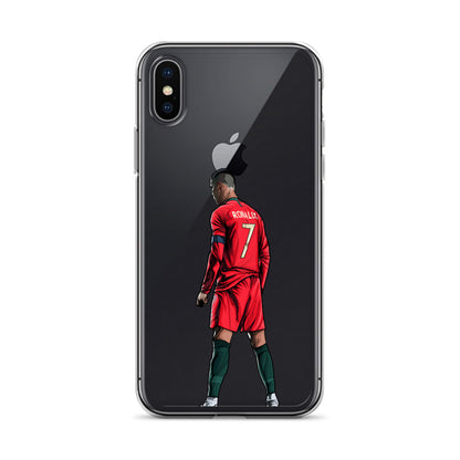 CR7 Free Kick Pose Portugal Clear Case for iPhone® - The 90+ Minute