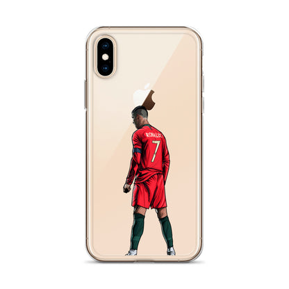 CR7 Free Kick Pose Portugal Clear Case for iPhone® - The 90+ Minute