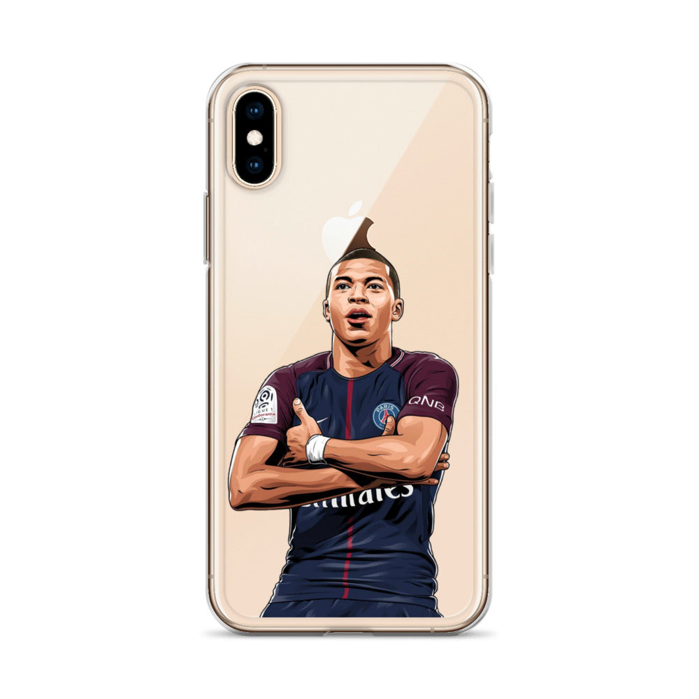 Mbappe Goal Celebration Clear Case for iPhone®