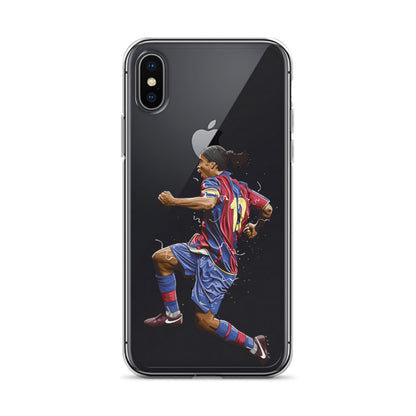 Ronaldinho Barca Clear Case for iPhone®