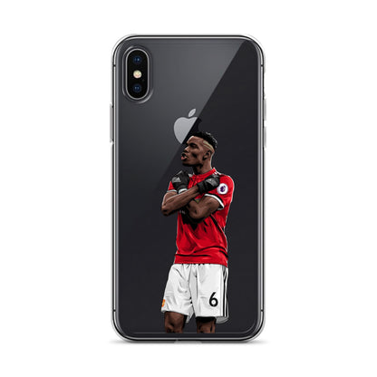 Pogba United #6 Clear Case for iPhone®