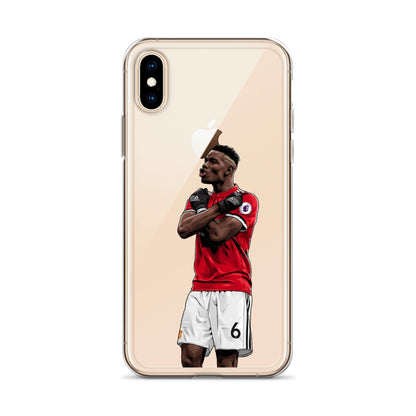 Pogba United #6 Clear Case for iPhone®