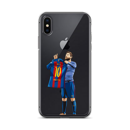 El Clasico Iconic Messi Celebration Clear Case for iPhone®