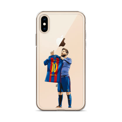 El Clasico Iconic Messi Celebration Clear Case for iPhone®