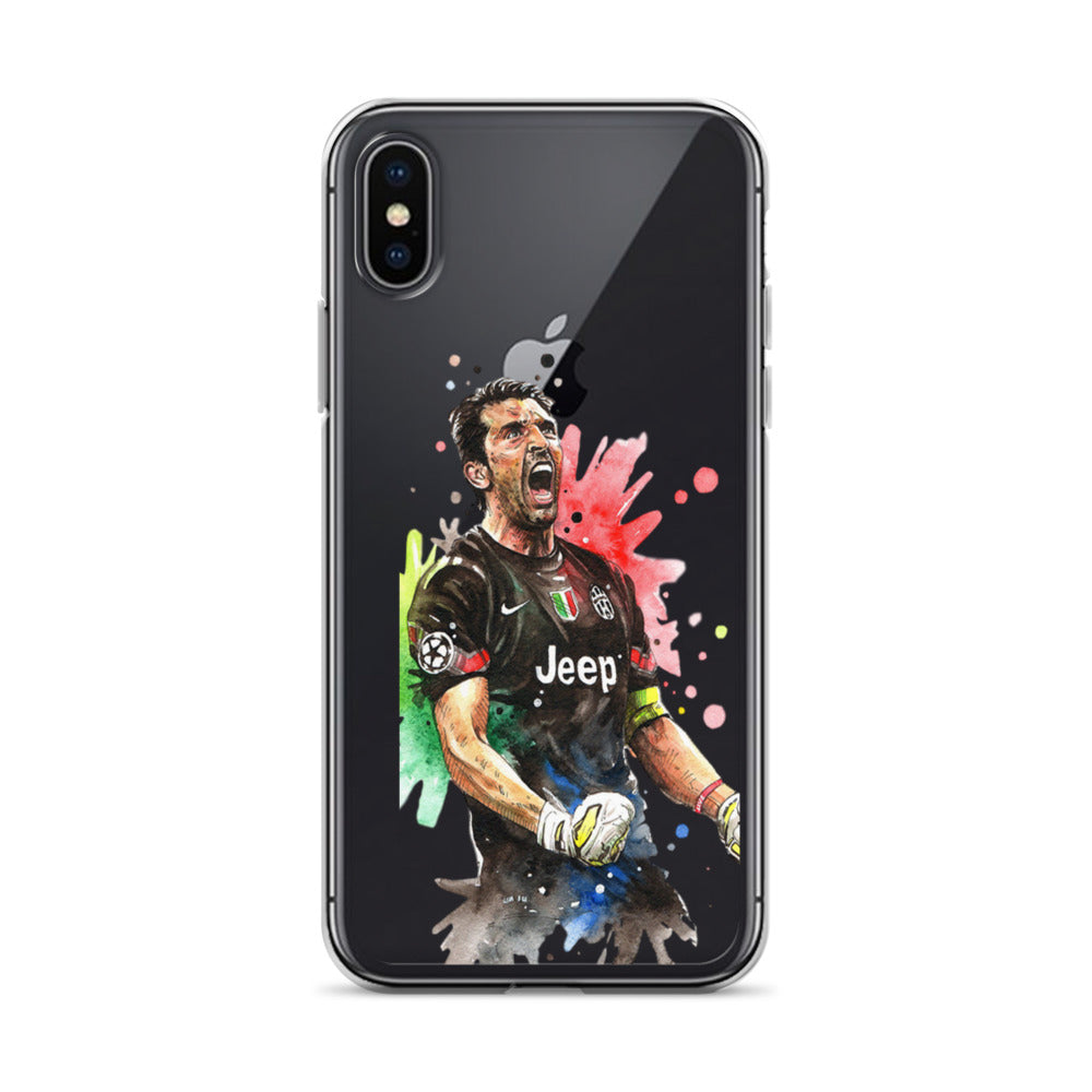 Buffon Juventus Vintage Clear Case for iPhone®