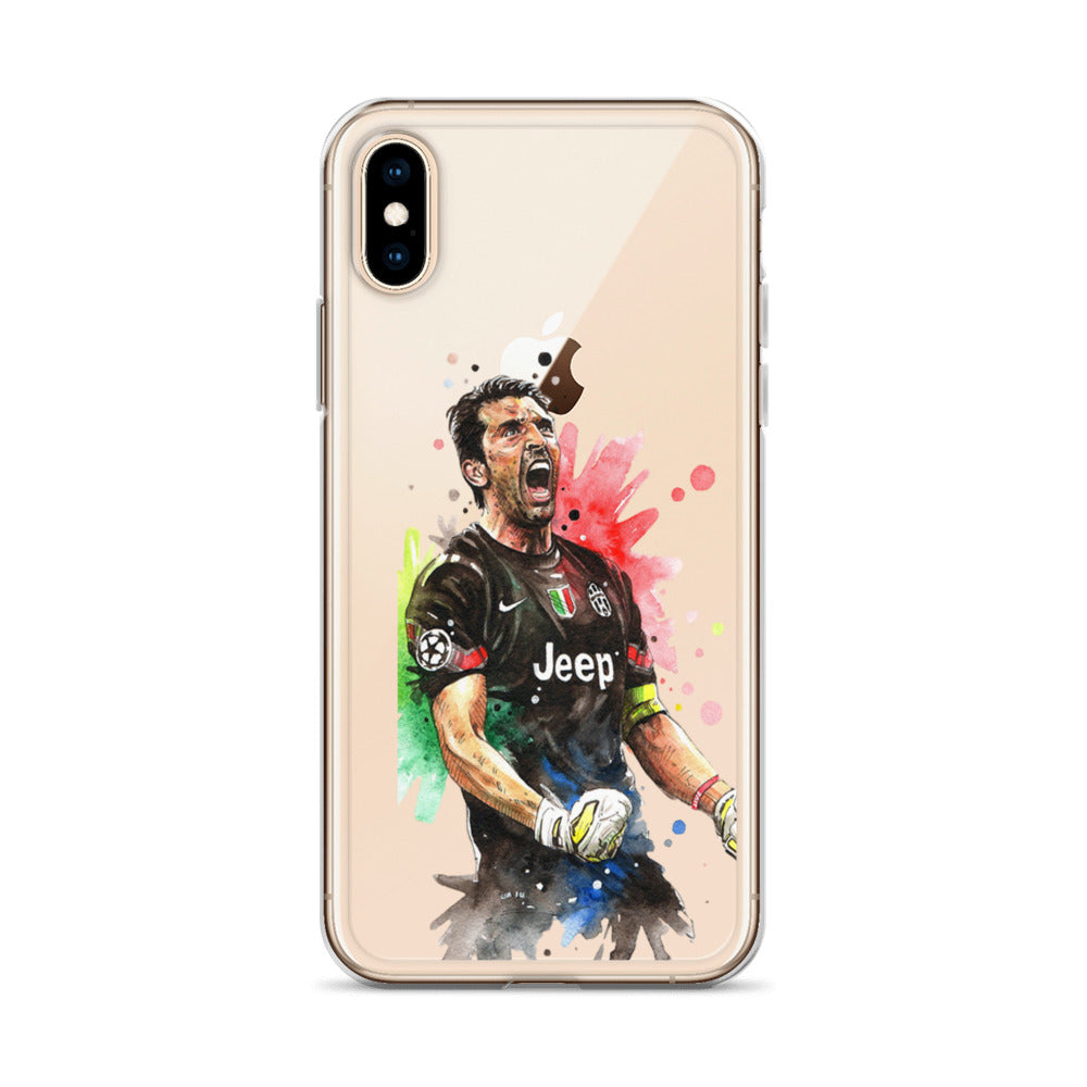 Buffon Juventus Vintage Clear Case for iPhone®