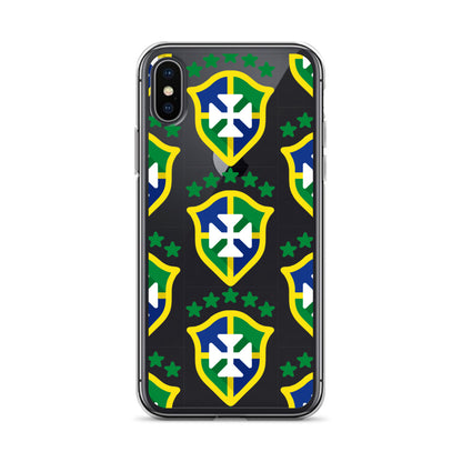 Brazil Crest Clear Case for iPhone®