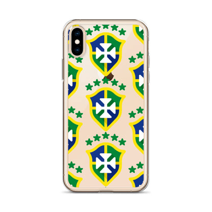 Brazil Crest Clear Case for iPhone®