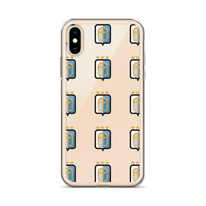 Argentina Vintage Logo 3 Stars Clear Case for iPhone®